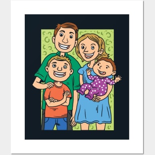 Happy Family Posters and Art